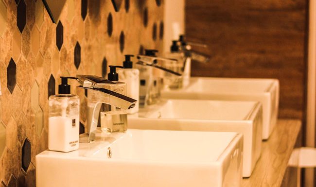 Bathroom area at Aquila Private Game Reserve